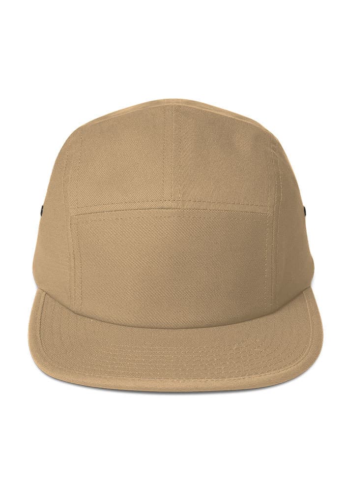5 Panel Cap | Yupoong 7005 – Khaki