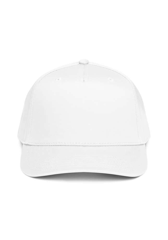 5 Panel Mid-Profile Baseball Cap | Otto Cap 31-069 – White