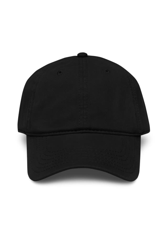 Otto Cap 18-772 | Garment-Washed Baseball Cap – Black