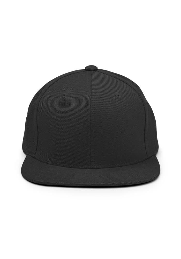 Classic Snapback | Yupoong 6089M – Black